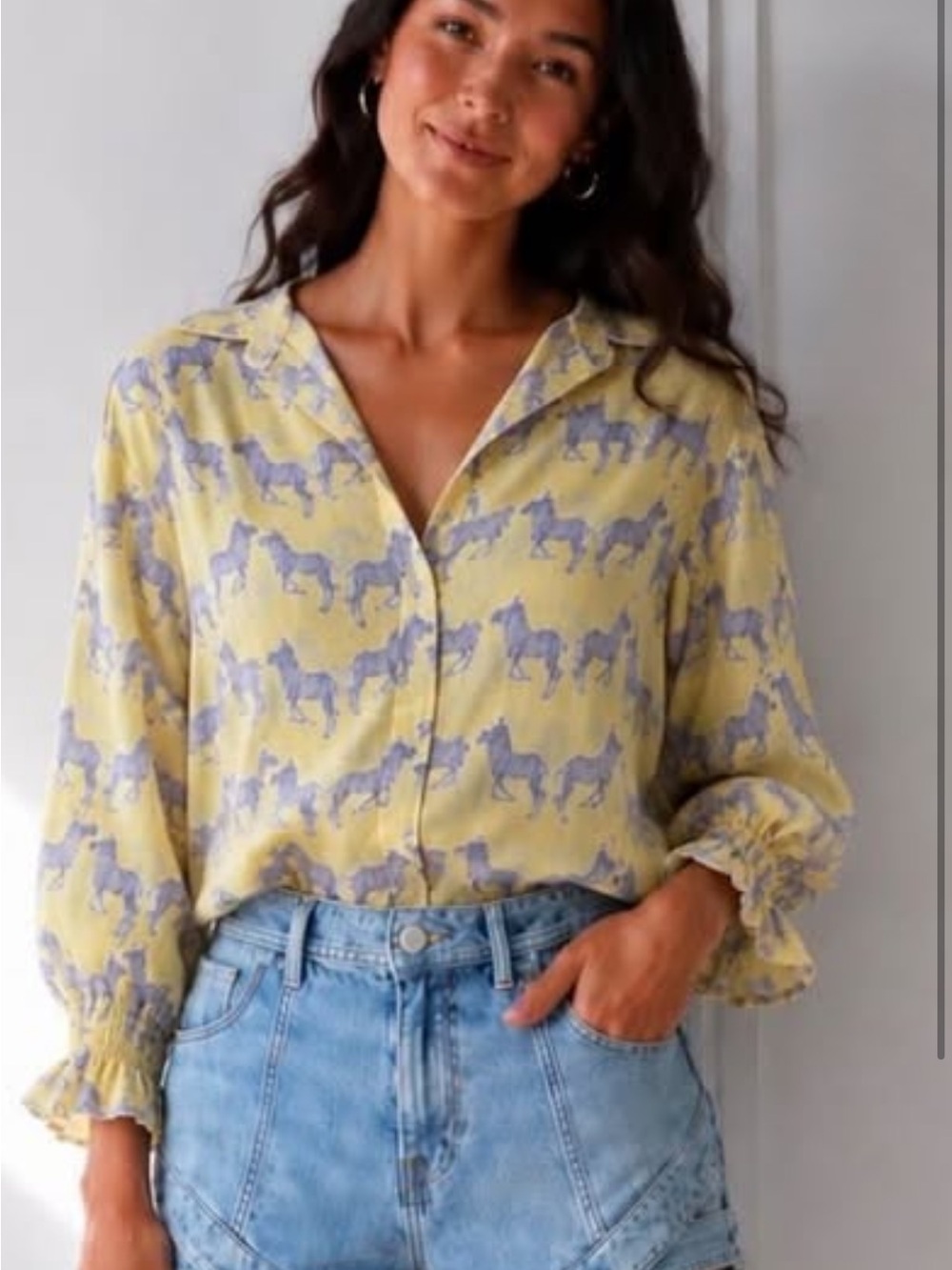 PINK OWL ZEBRA PRINT BLOUSE 20” PTP